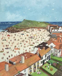 Blick von der Tate Gallery St. Ives